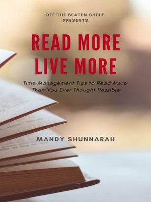 cover image of Read More, Live More